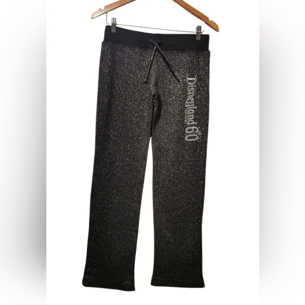 Disneyland RARE 60th Anniversary Diamond Celebration Womens Sweatpant Jogger Xs